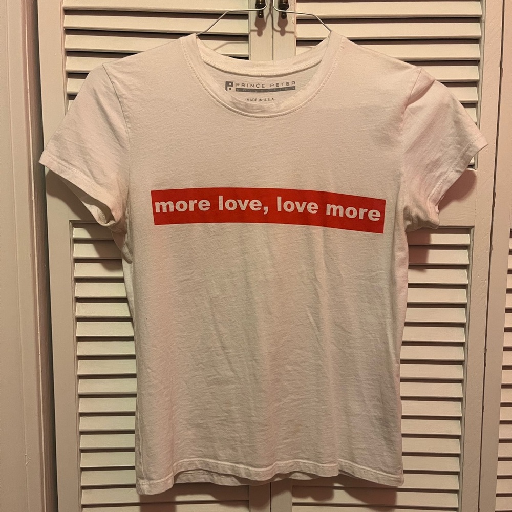 More love, love more tee